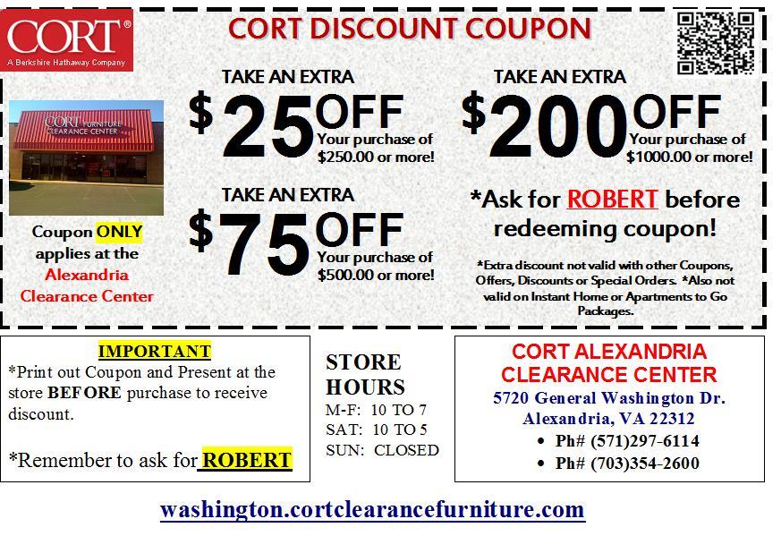 Pictures for Cort Furniture Rental Clearance Center in Alexandria, VA 22312